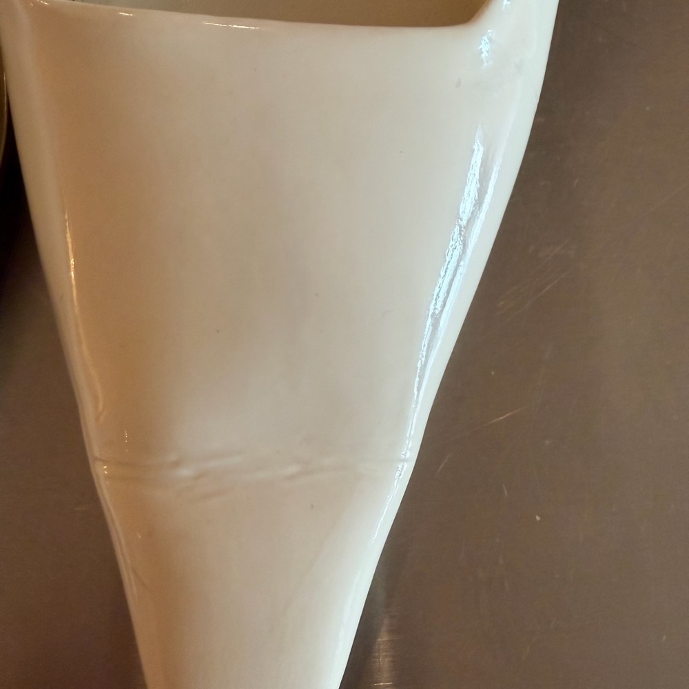 Reformation Natasha PumpsElegant White Slingback Heels White Patent - Picture 5 of 12